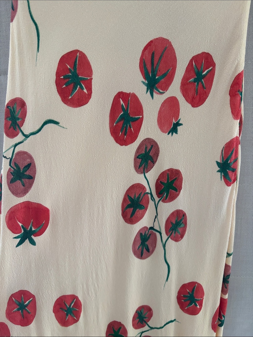 VRG GRL Tomato-Print Slip Dress - Picture 4 of 7